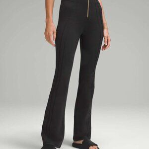 LULULEMON Define Zip-Front High-Rise Flared Pants Size 4 33" | Length